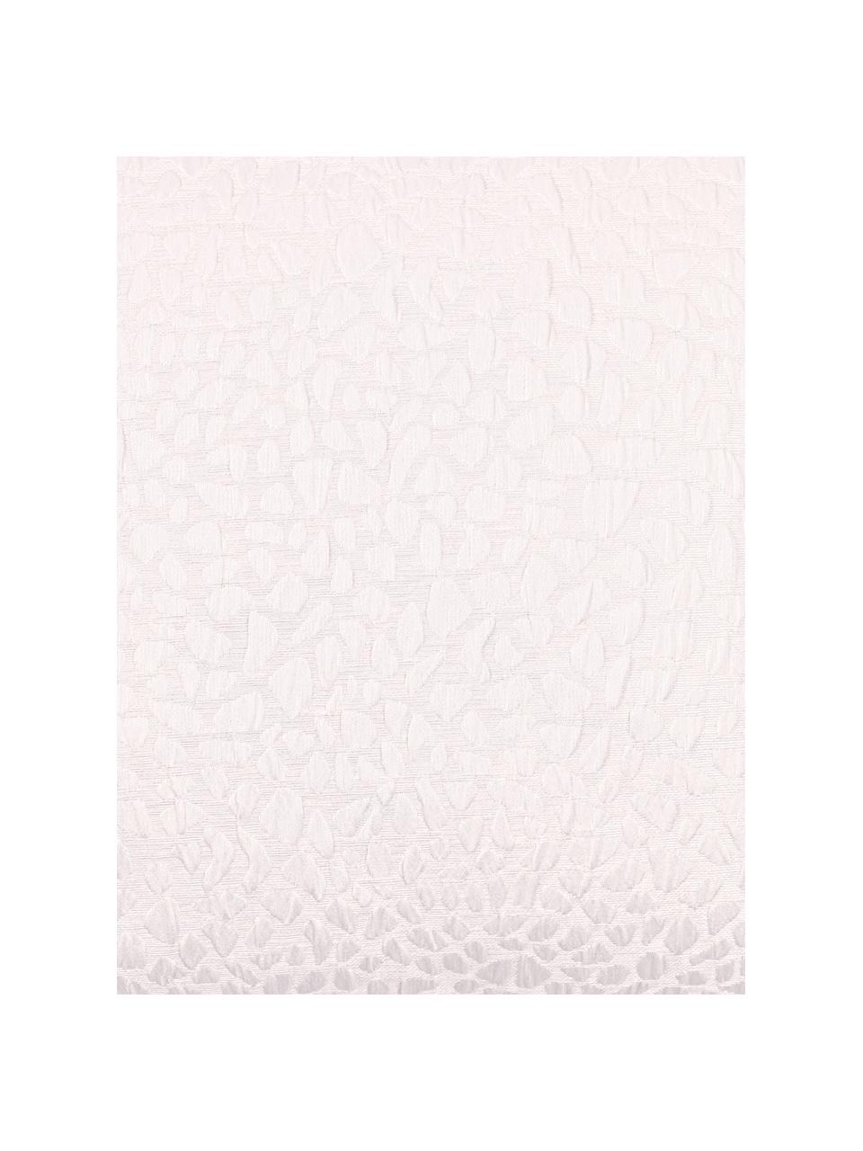 Kissenhülle Keila in Beige mit glänzender Struktur, Vorderseite: 92% Polyester, 8% Baumwol, Rückseite: 100% Polyester, Beige, 40 x 40 cm