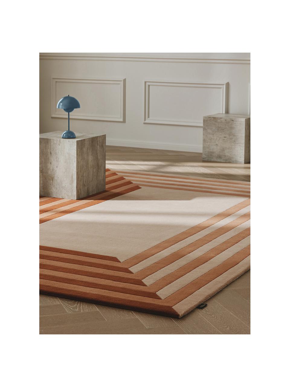 Ručne tuftovaný vlnený koberec Tilo, 100 % vlna

V prvých týždňoch používania môžu vlnené koberce uvoľňovať vlákna, tento jav zmizne po niekoľkých týždňoch používania, Terakotová, Ø 160 x V 230 cm (veľkosť XL)