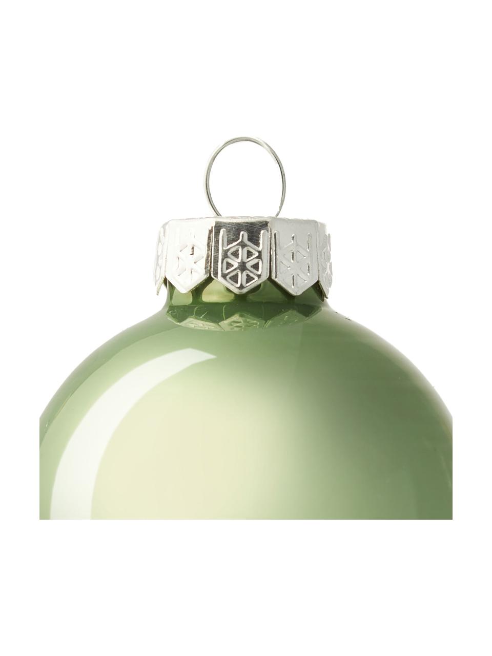 Kerstballenset Evergreen in groen, Groen, Ø 4 cm, 16 stuks