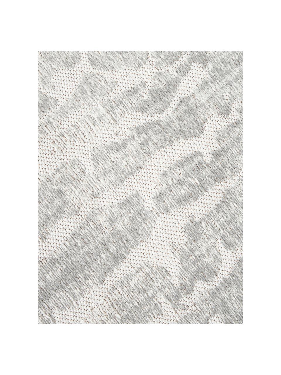 Tapis en coton jacquard tufté main Imani, Tons gris, larg. 120 x long. 180 cm (taille S)