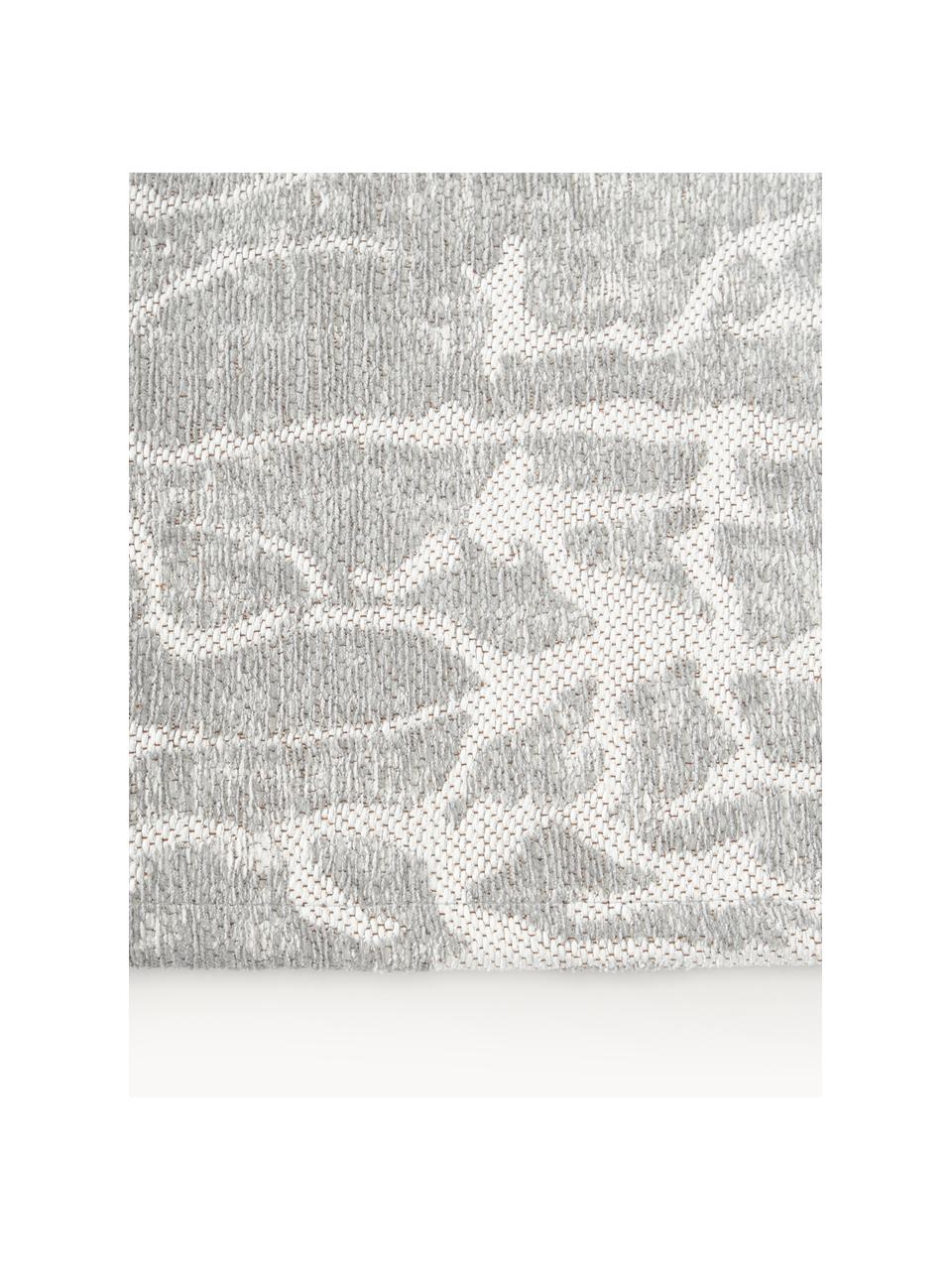 Tapis en coton jacquard tufté main Imani, Tons gris, larg. 120 x long. 180 cm (taille S)