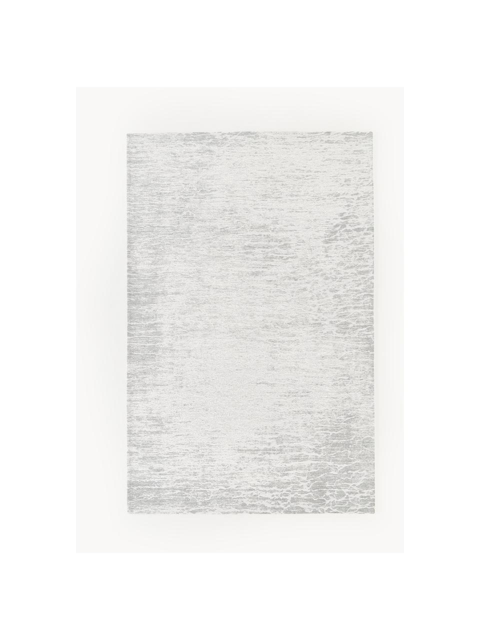 Tapis en coton jacquard tufté main Imani, Tons gris, larg. 120 x long. 180 cm (taille S)