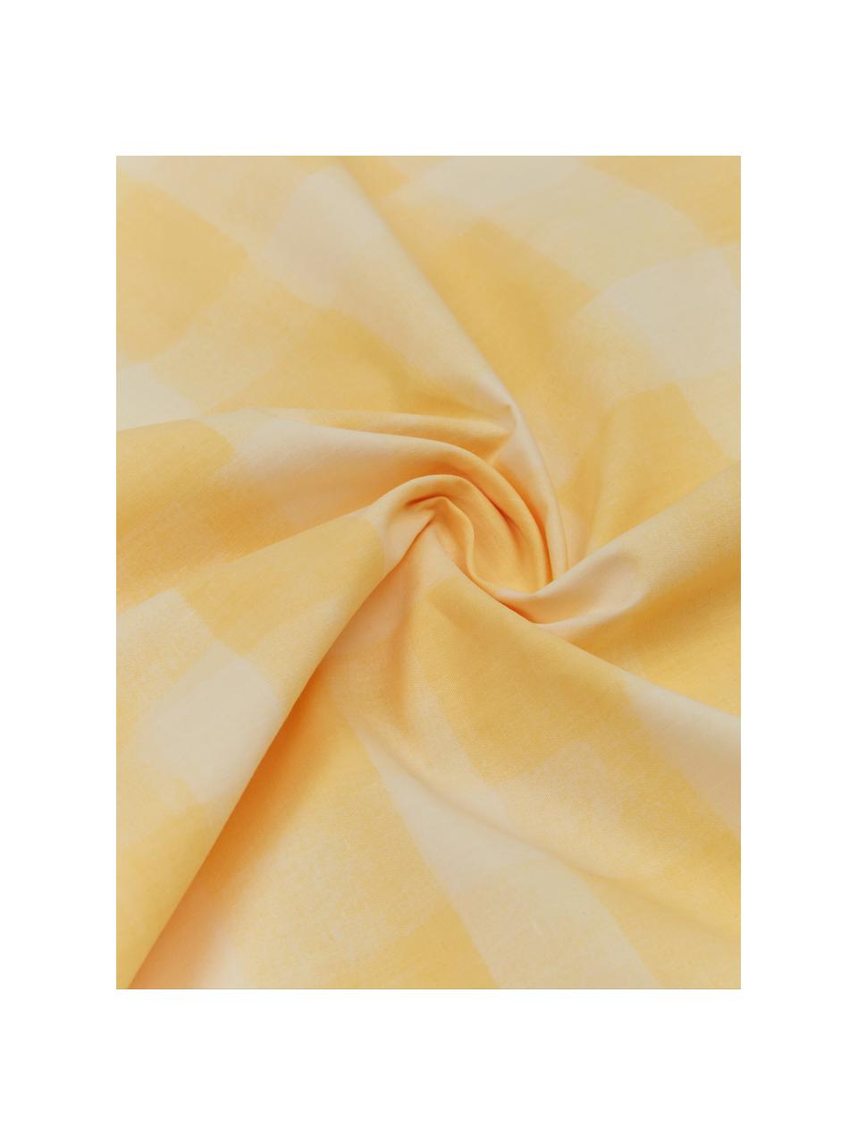Dizajnová posteľná bielizeň z bavlneného perkálu od Candice Grey Milène, Žltá, 135 x 200 cm + 1 vankúš 80 x 80 cm