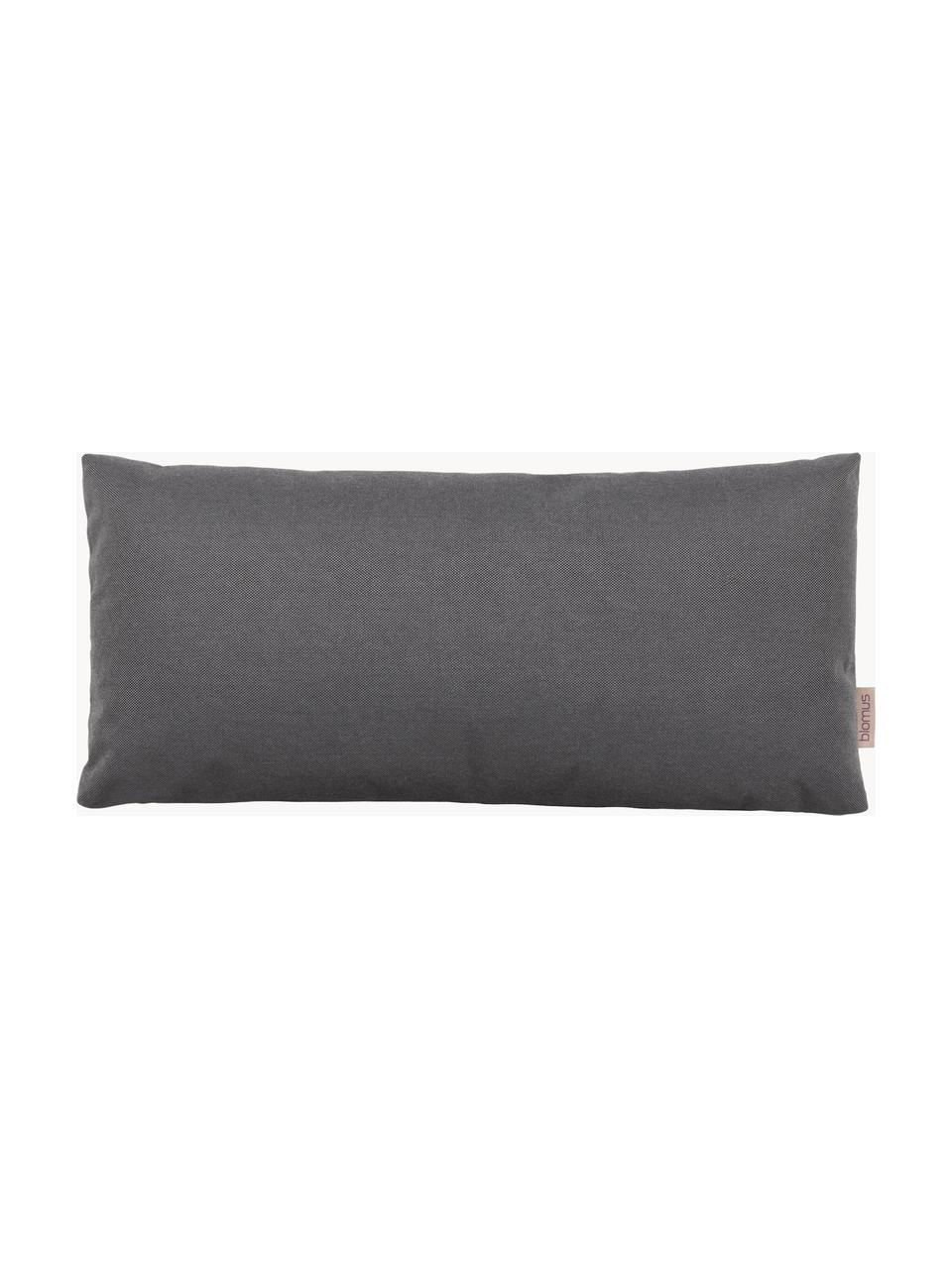 Coussin d'extérieur Stay, Anthracite, larg. 30 x long. 70 cm