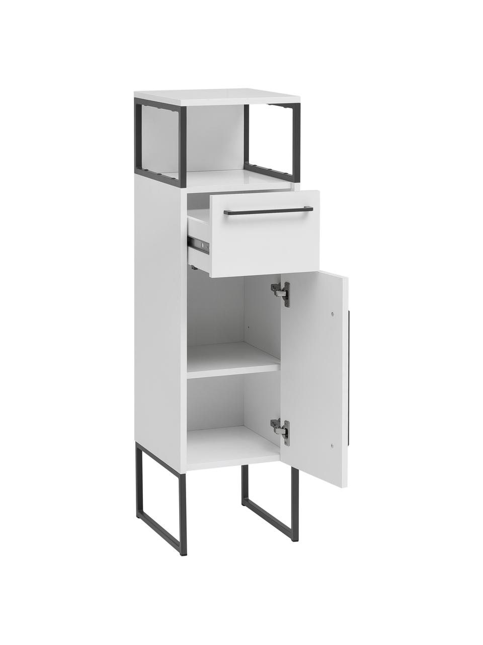 Bad-Midischrank Rosalie, B 30 cm, Weiß, B 30 x H 113 cm