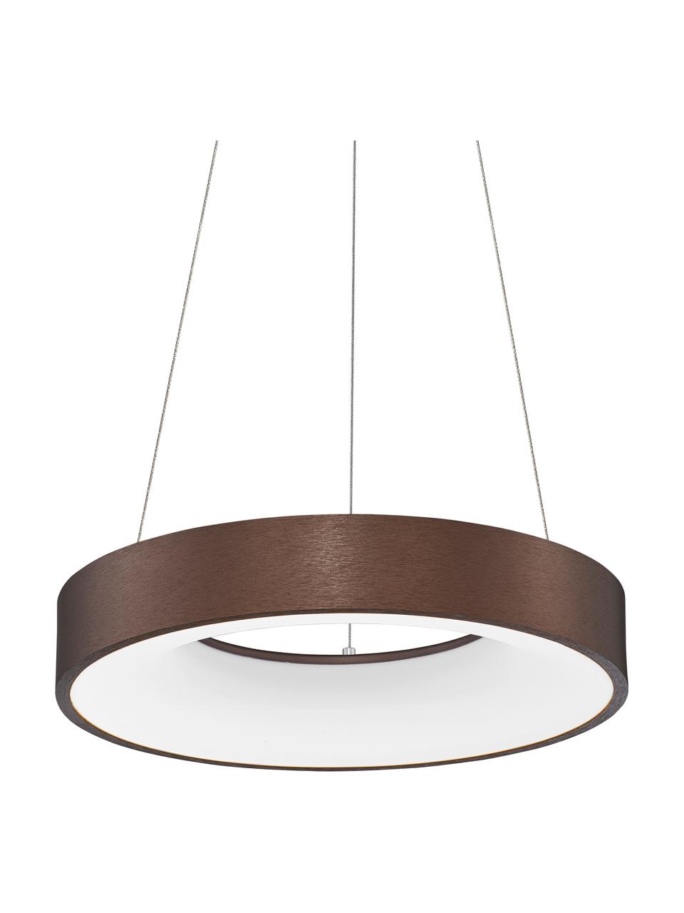 Suspension LED moderne Rando, Couleur bronze, Ø 38 x haut. 6 cm