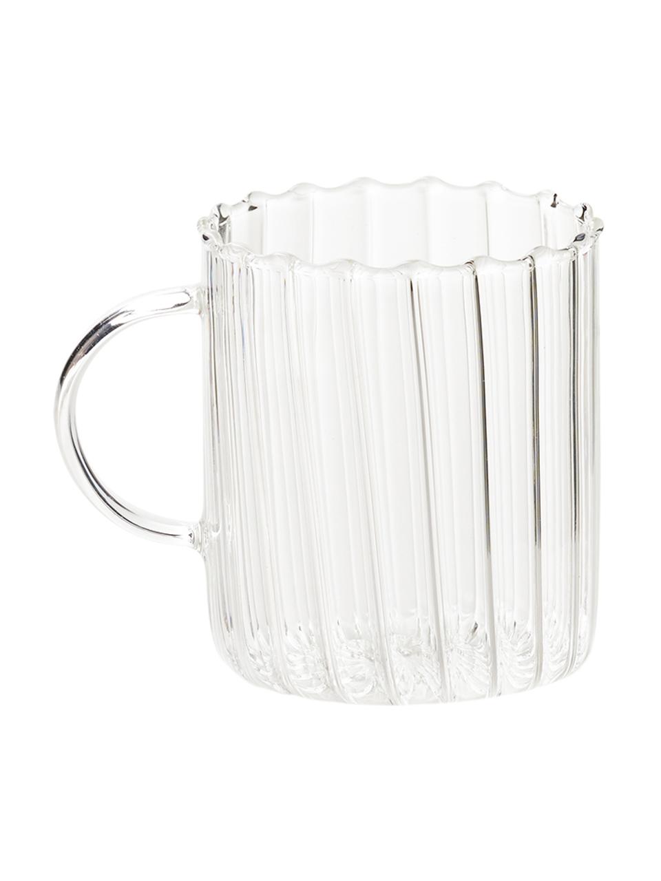 Tasse à thé verre borosilicate Boro, 2 pièces, Transparent