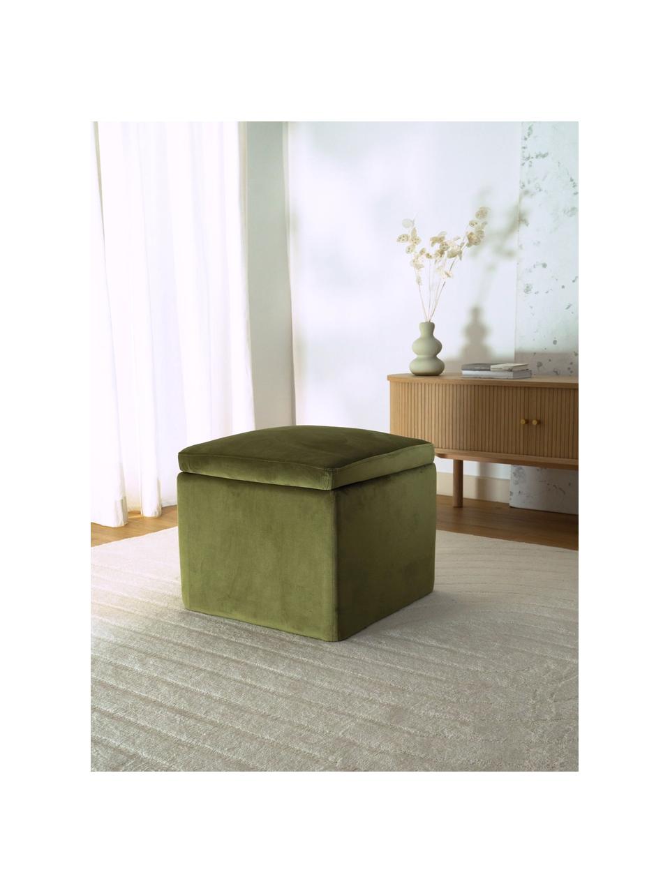 Willandra Pouf Contenitore Verde