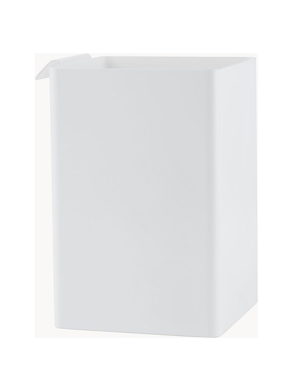 Stahl-Küchenaufbewahrungsbox Flex, Stahl, beschichtet, Weiß, B 11 x H 16 cm