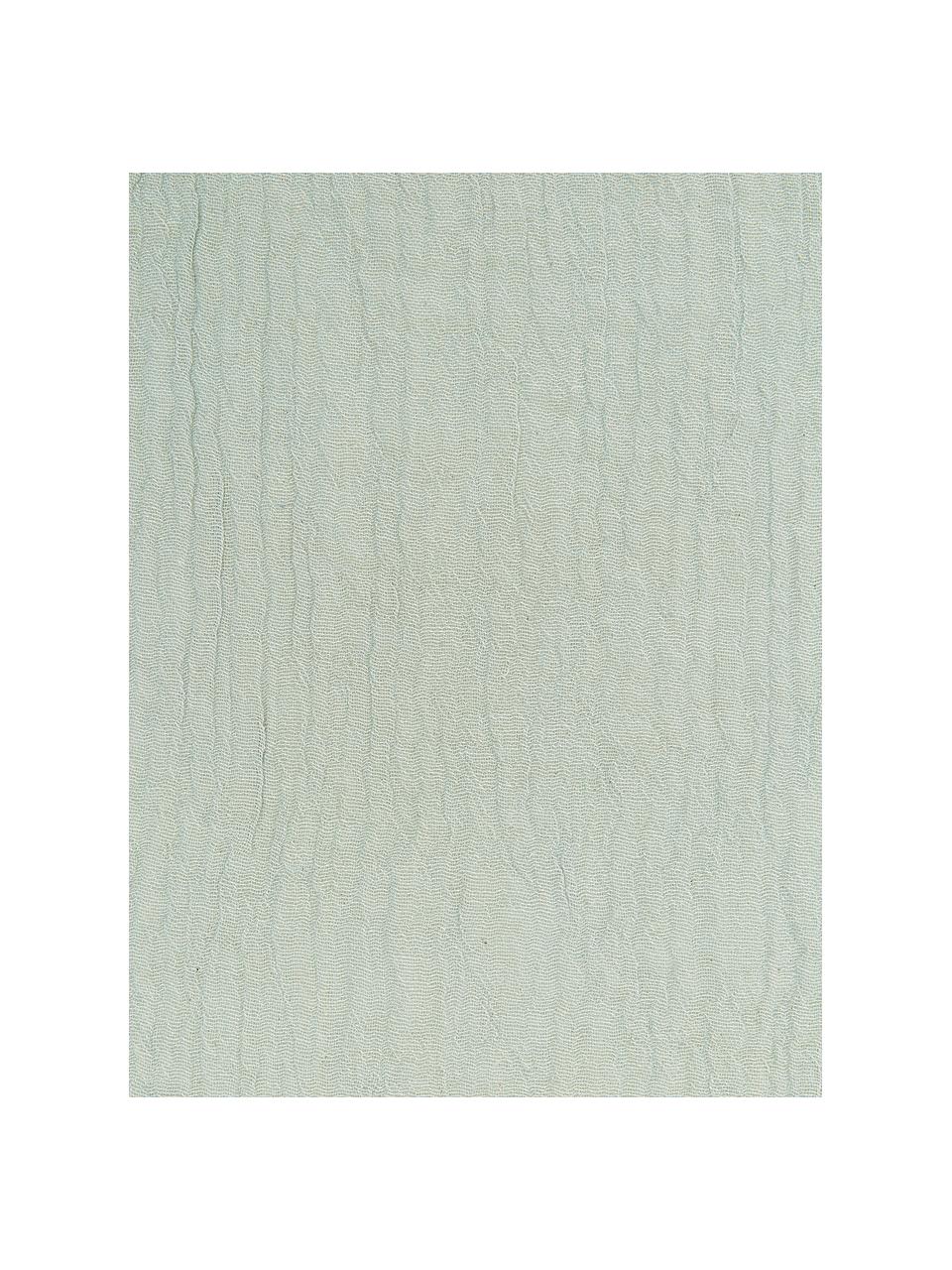 Serviette de table vert sauge Layer, 4 pièces, 100 % coton, Vert sauge, larg. 45 x long. 45 cm