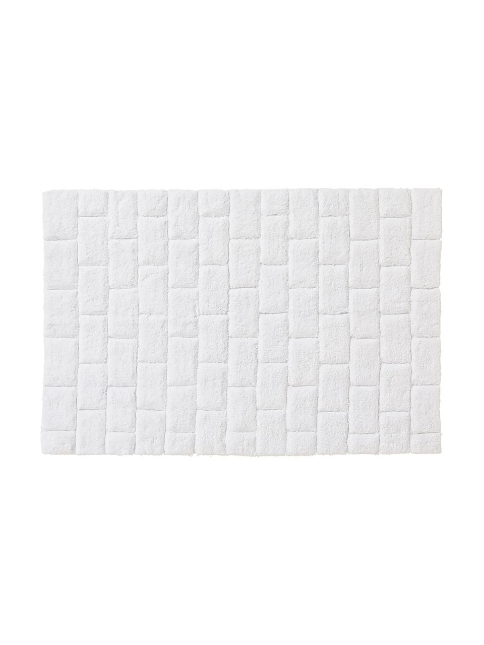 Tapis de bain moelleux Metro, 100 % coton bio
Qualité supérieure 1900 g/m², Blanc, larg. 60 x long. 90 cm