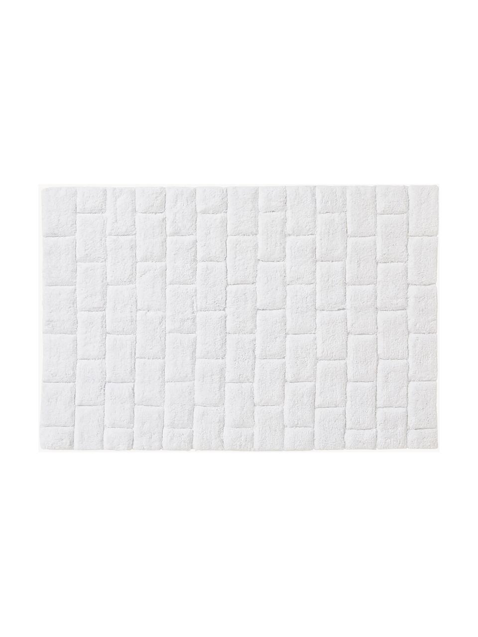 Tappeto da bagno morbido Metro, 100% cotone
Qualità resistente, 1900 g/m², Bianco, Larg. 60 x Lung. 90 cm