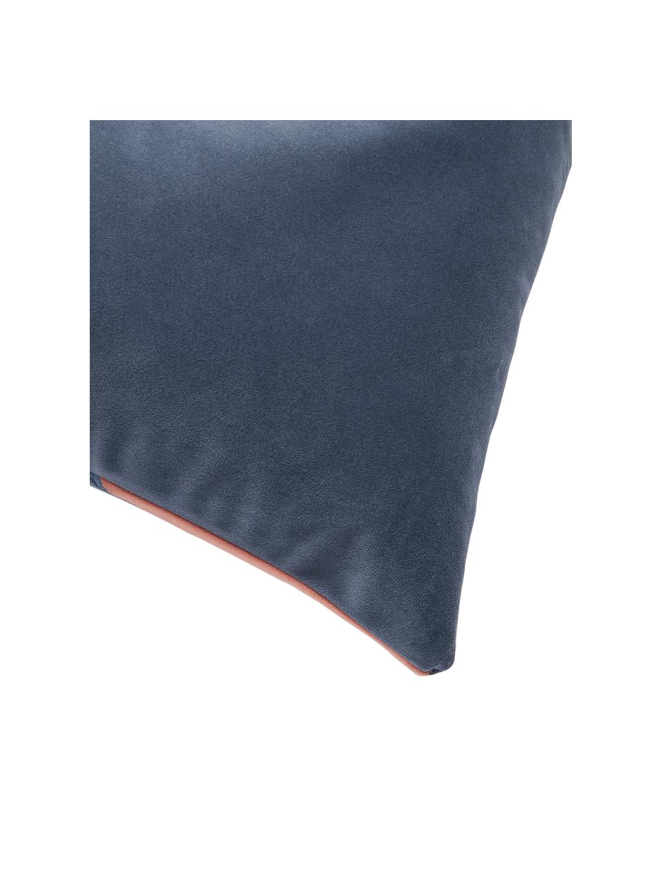 Sametový povlak na polštář Jaxon, 100 % polyesterový samet

Materiál použitý v tomto produktu byl testován na škodlivé látky a certifikován podle STANDARD 100 od OEKO-TEX® 21.HCN.72514 HOHENSTEIN HTTI., Modrá, starorůžová, Š 45 cm, D 45 cm
