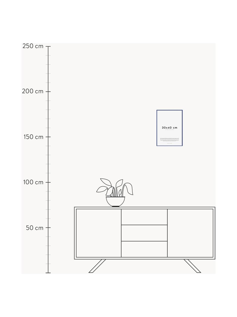 Ručně vyrobený rám na obraz Explore, v různých velikostech, Tmavě modrá, Š 50 cm, V 70 cm