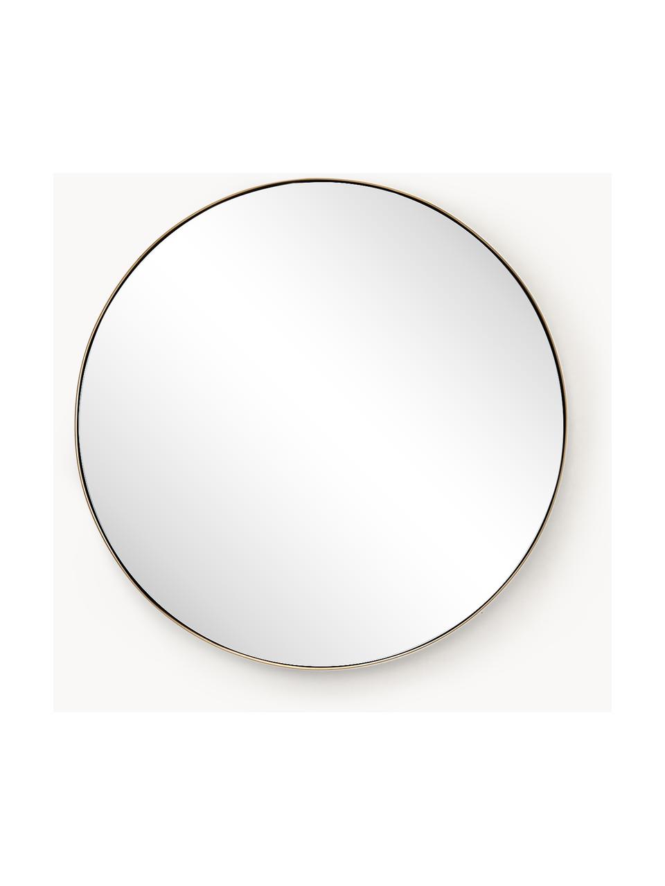 Okrúhle zrkadlo Lacie, Zlatá, Ø 40 cm