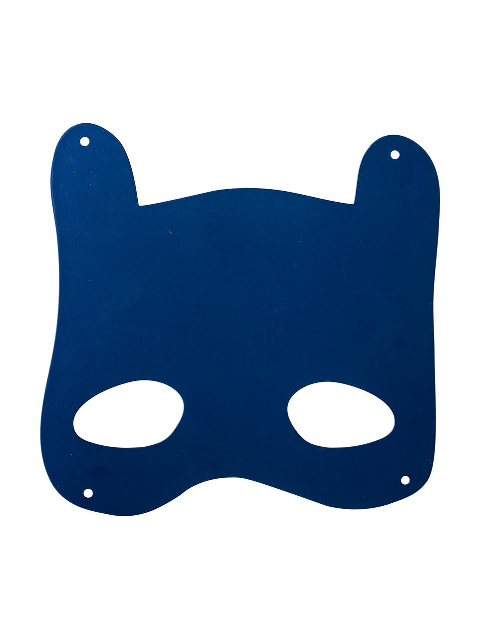 Magnetwand Mask, Metall, beschichtet, Blau, 33 x 31 cm