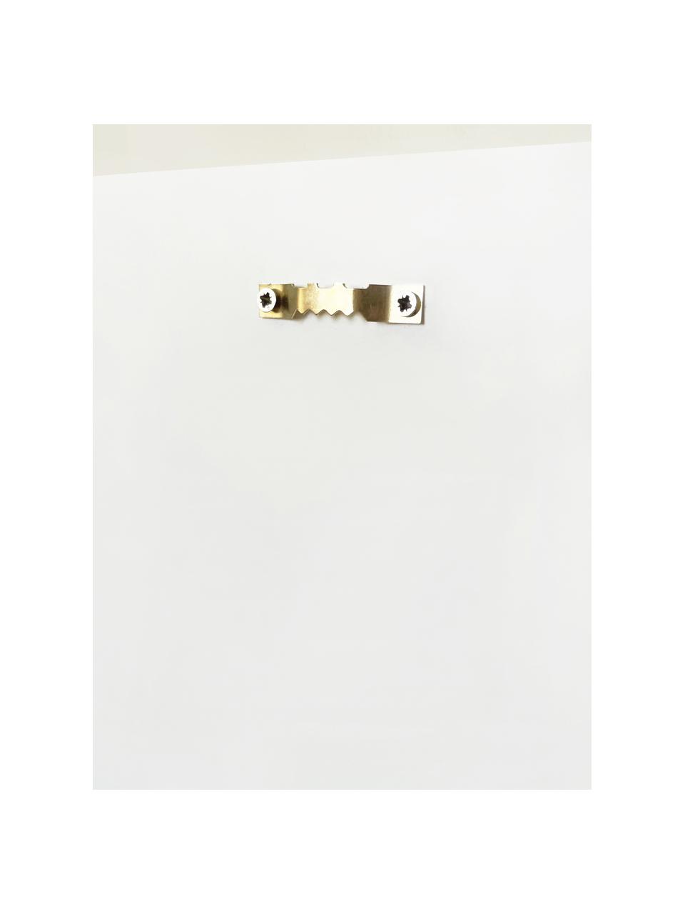 Decoración de pared artesanal Verto, Estructura: madera con acabado satina, Tablero: fibra de densidad media (, Negro, An 45 x Al 115 cm