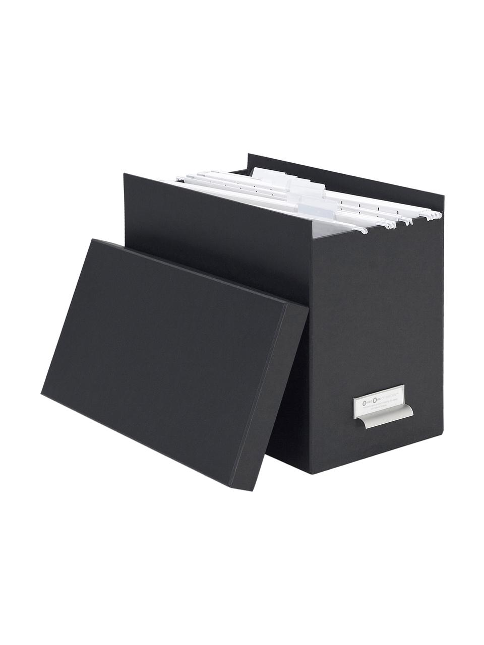 Organizer na dokumenty Johan, 9 elem., Czarny, S 19 x W 27 cm