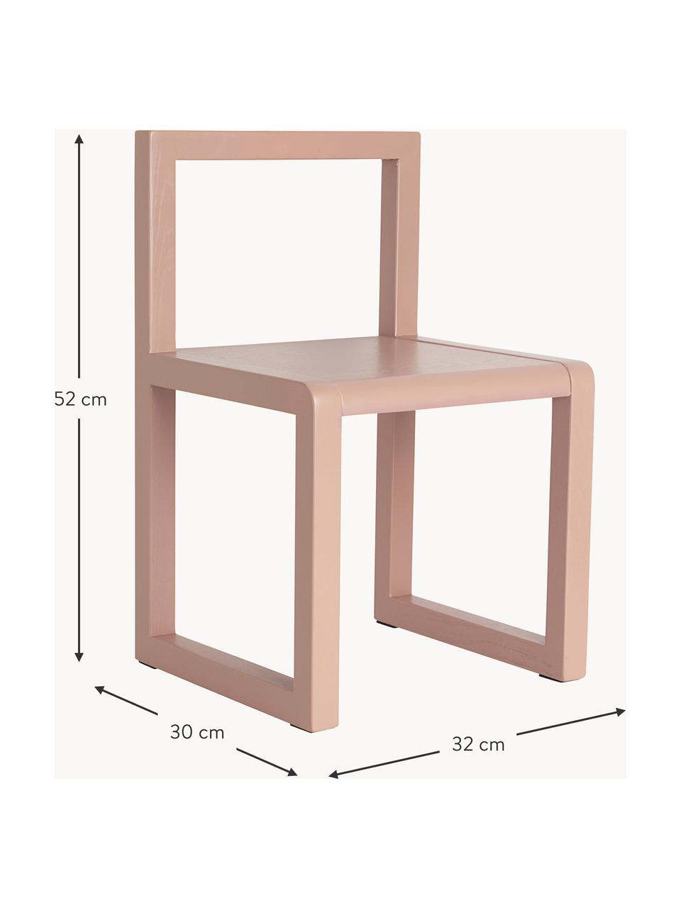 Chaise en bois pour enfant Little Architect, Bois de frêne, placage en frêne, MDF

Ce produit est fabriqué à partir de bois certifié FSC® issu d'une exploitation durable, Rose pâle, larg. 32 x prof. 30 cm