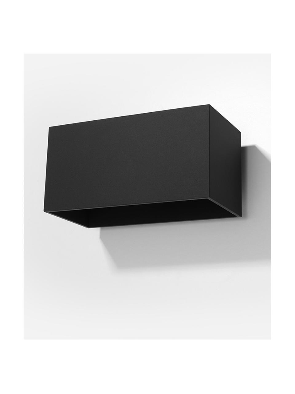 Kinkiet Geo Maxi, Czarny, S 20 x W 10 cm