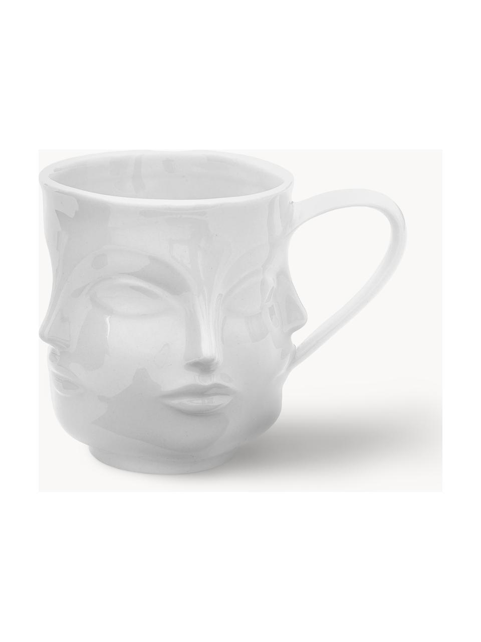 Porcelánový hrnek Dora Maar, Porcelán, Bílá, Š 14 x V 11 cm, 170 ml