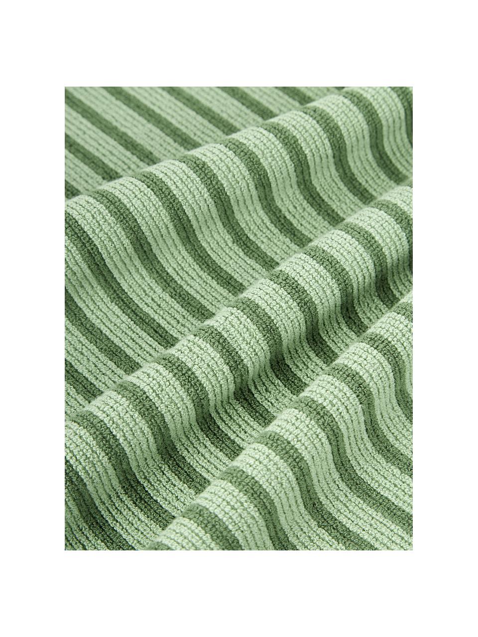 Asciugamano Irma, varie misure, Verde, Asciugamano, Larg. 50 x Lung. 100 cm, 2 pz