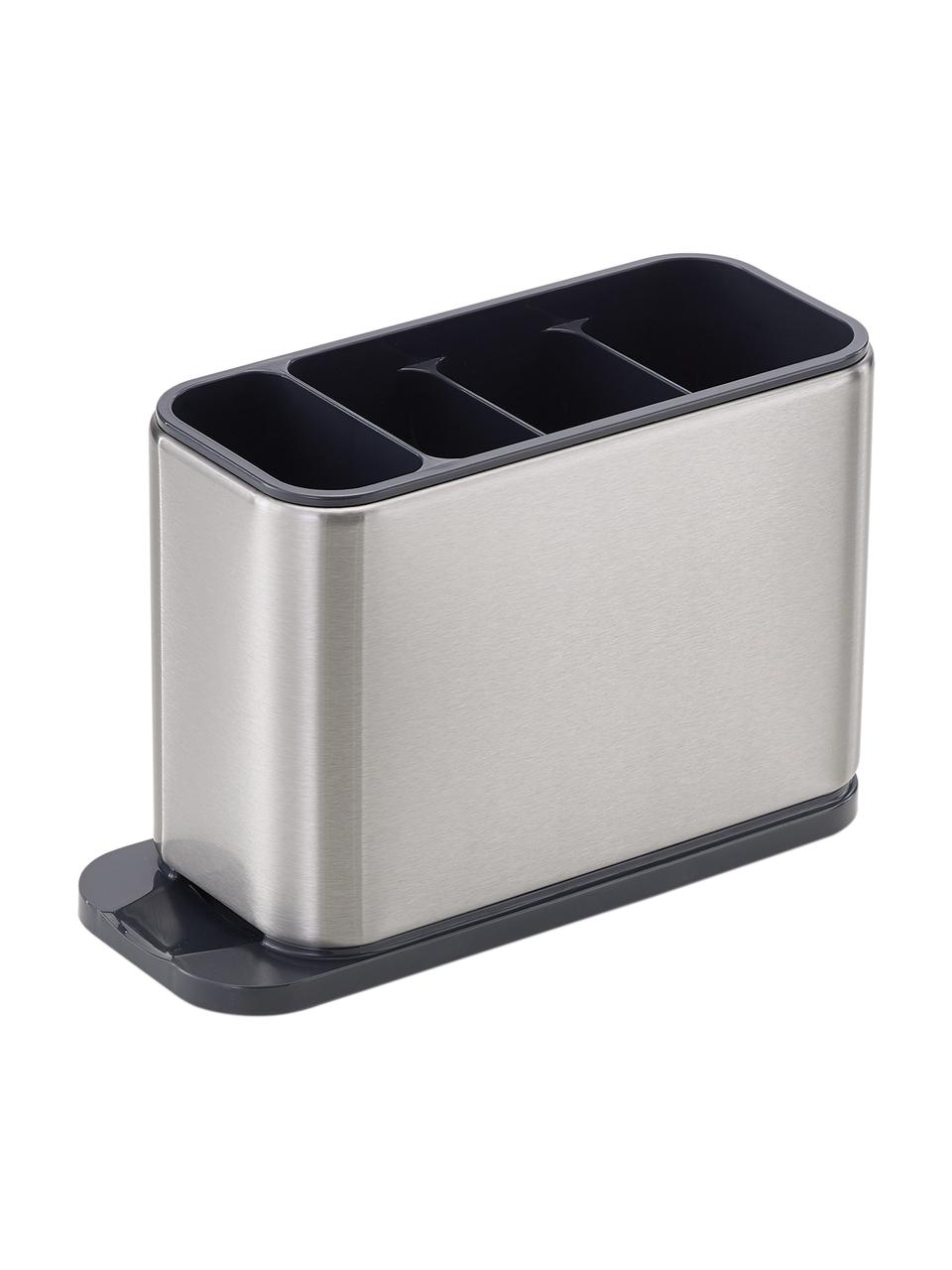 Organizer do zlewu Surface, Odcienie srebrnego, S 20 x W 14 cm
