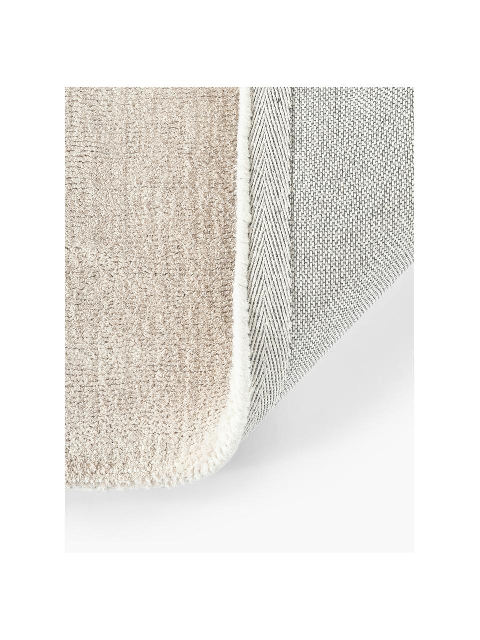Ručně tkaný běhoun s nízkým vlasem Ainsley, 60 % polyester, certifikace GRS
40 % vlna, Béžová, Š 80 cm, D 200 cm
