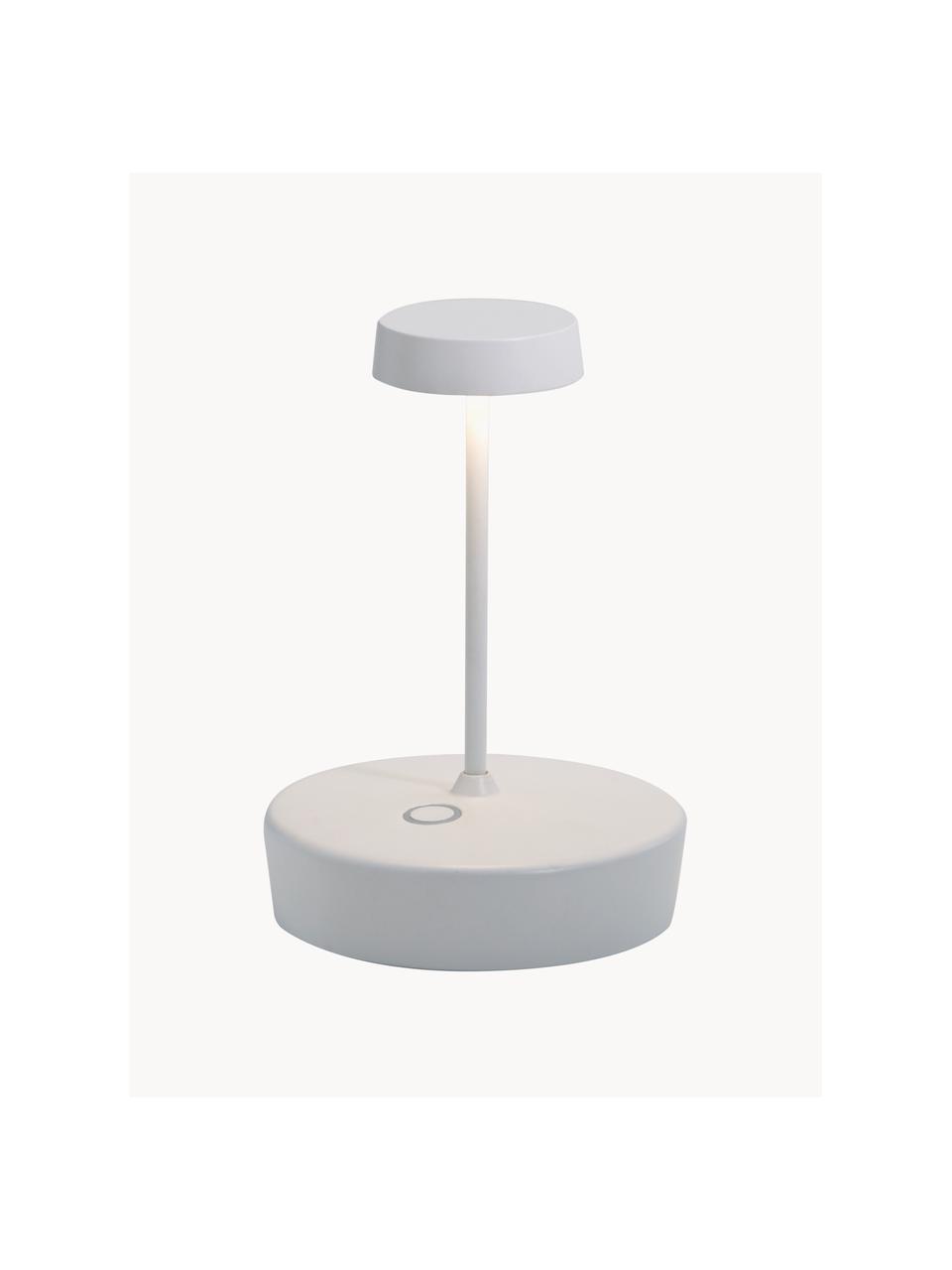 Lampe à poser LED mobile à intensité variable Swap Mini, Blanc, Ø 10 x haut. 15 cm