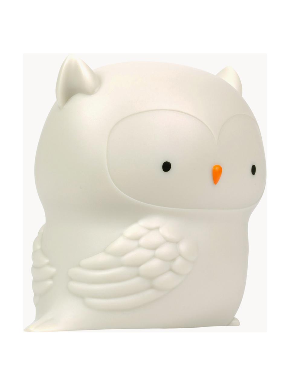 Dětská lampa s časovačem Owl, Umělá hmota, Béžová, Š 12 cm, V 12 cm