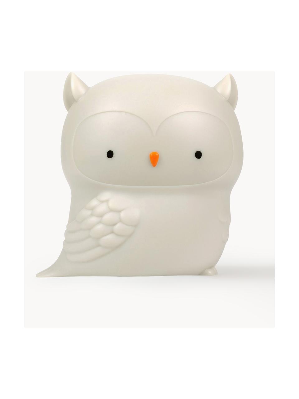 Dětská lampa s časovačem Owl, Umělá hmota, Béžová, Š 12 cm, V 12 cm