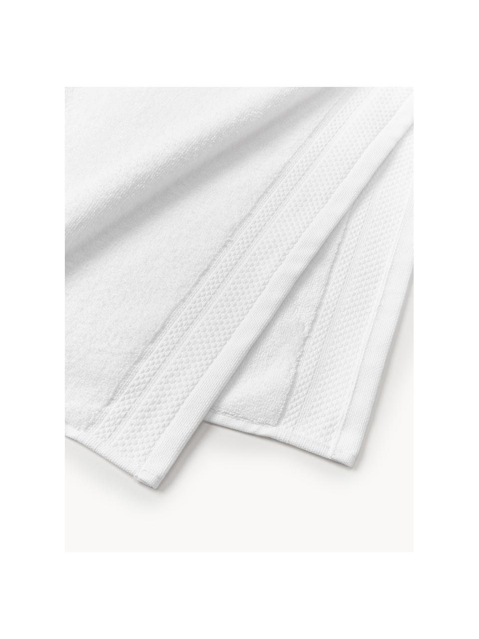 Serviette de toilette en coton bio Premium, tailles variées, 100 % coton bio, certifié GOTS
Qualité supérieure 600 g/m²

Le matériau est certifié STANDARD 100 OEKO-TEX®, IS025 189577, OETI, Blanc, larg. 50 x long. 100 cm, 2 pièces