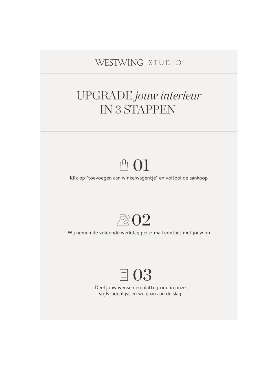 Basis advies voor jouw woonruimte, Digitale voucher.
Na ontvangst van alle bestelling nemen wij onmiddellijk contact met alle op om een afspraak te maken voor een telefonisch consult met jouw persoonlijke interieurexpert., Multicolour, Woonruimte(n)