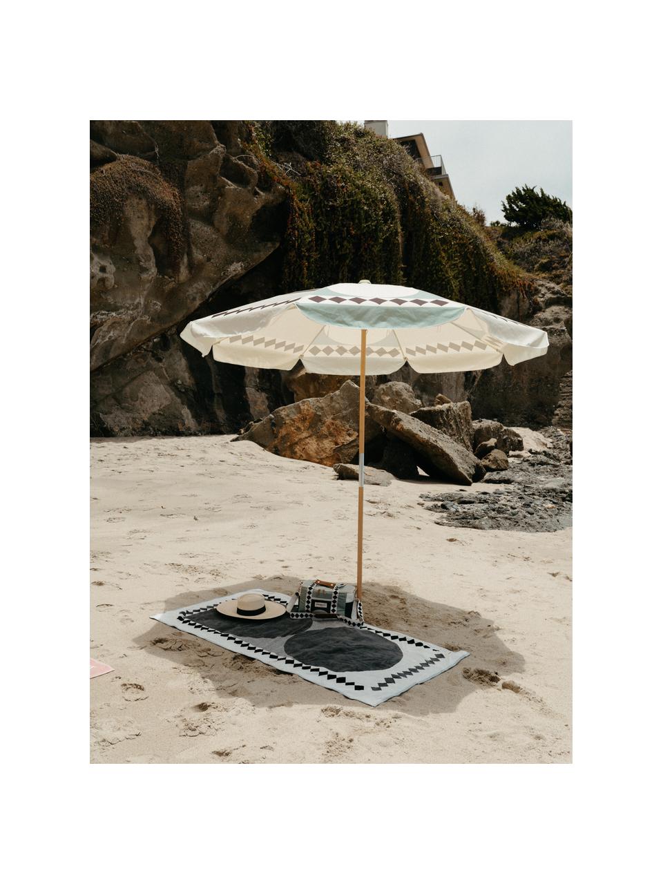 Runder Sonnenschirm Amalfi, Ø 230 cm, Mehrfarbig, Ø 230 x H 220 cm
