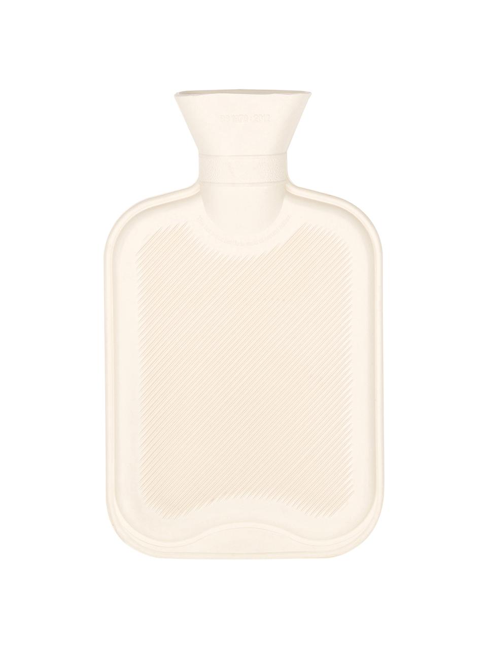 Termofor z kaszmiru Florentina, Tapicerka: 70% kaszmir, 30% wełna, Odcienie szarego, kremowobiały, S 19 x D 30 cm