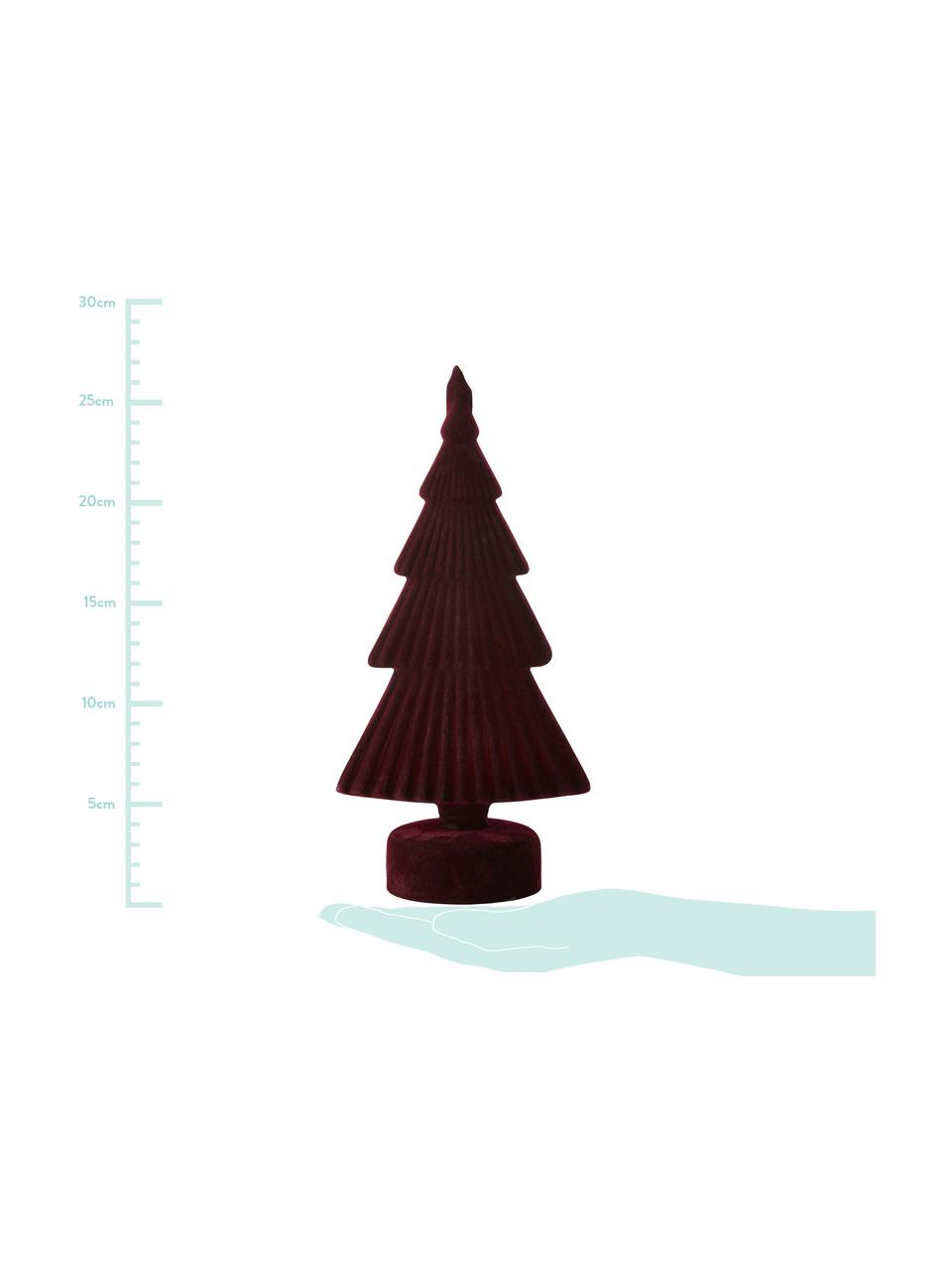 Accessoire décoratif Velvie Christmas Tree, Pourpre