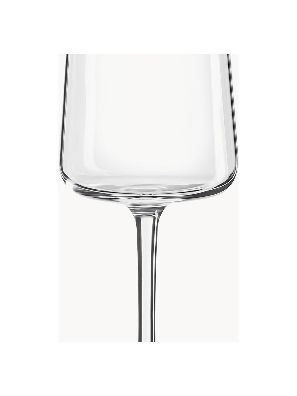 Copas de vino blanco de cristal Power, 6 uds.