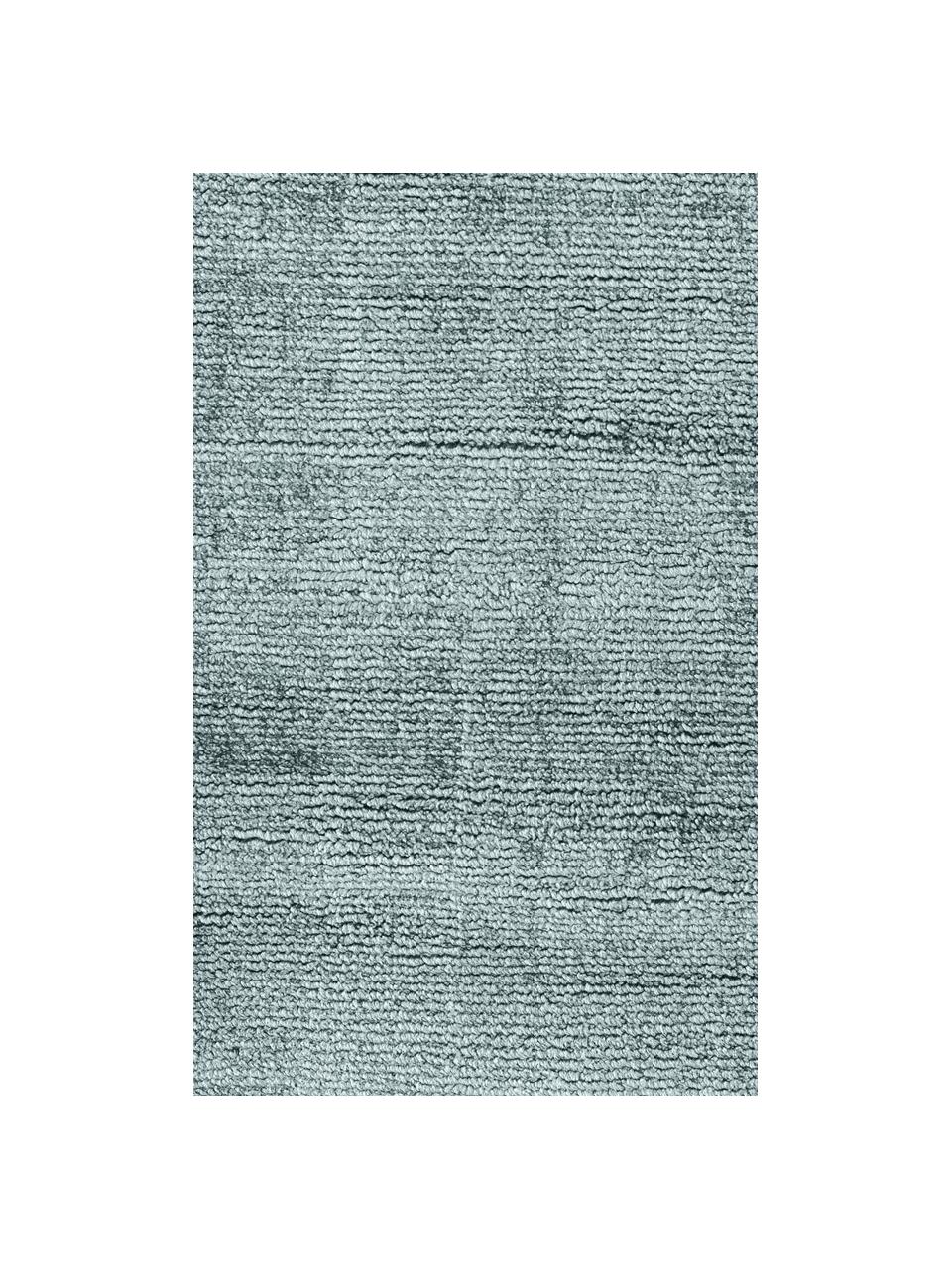 Ručne tkaný behúň z viskózy Jane, Ľadovomodrá, Š 80 x D 200 cm