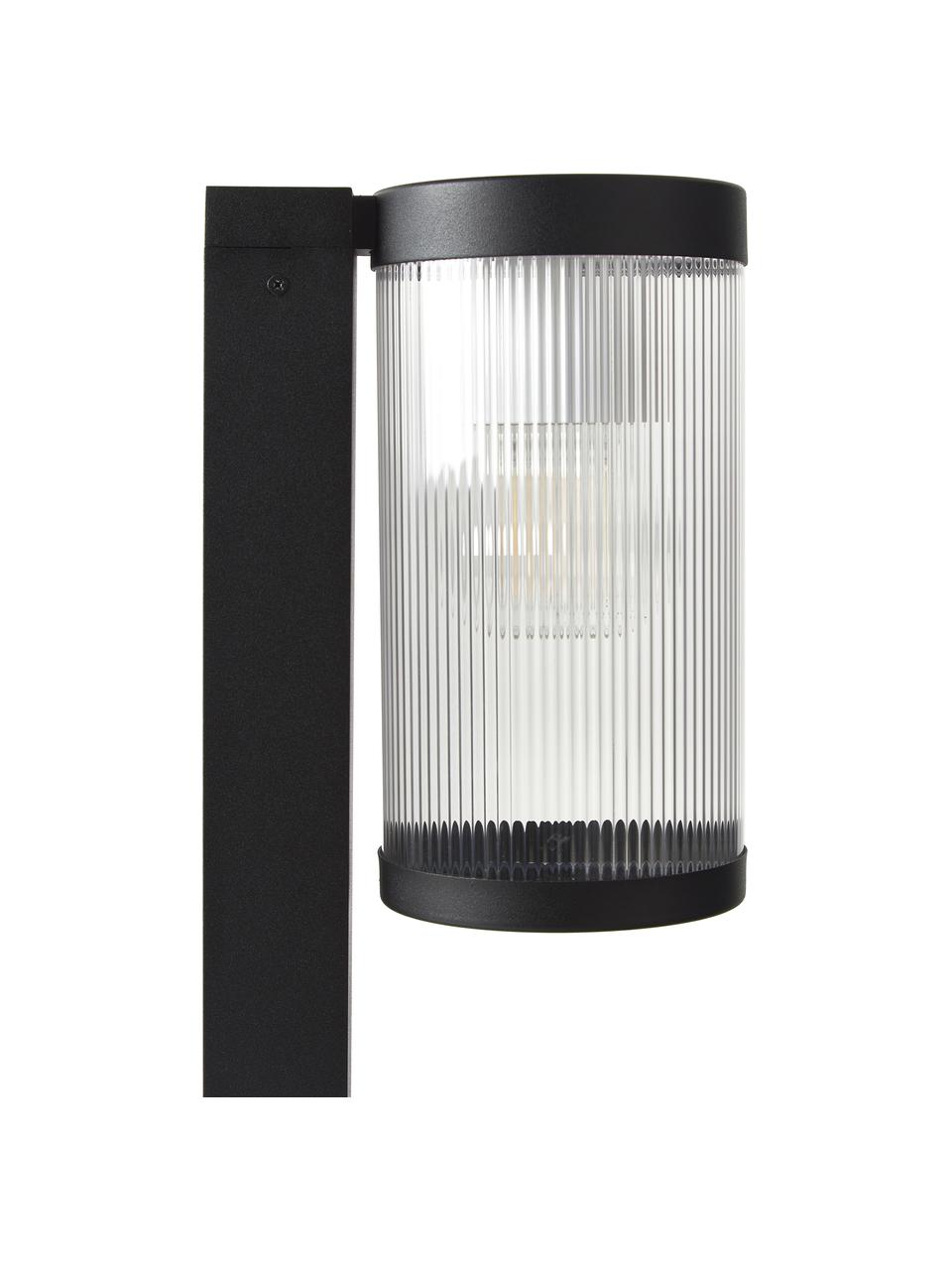 Stmívatelná exteriérová stojací lampa Coupar, Černá, Ø 14 cm, V 80 cm