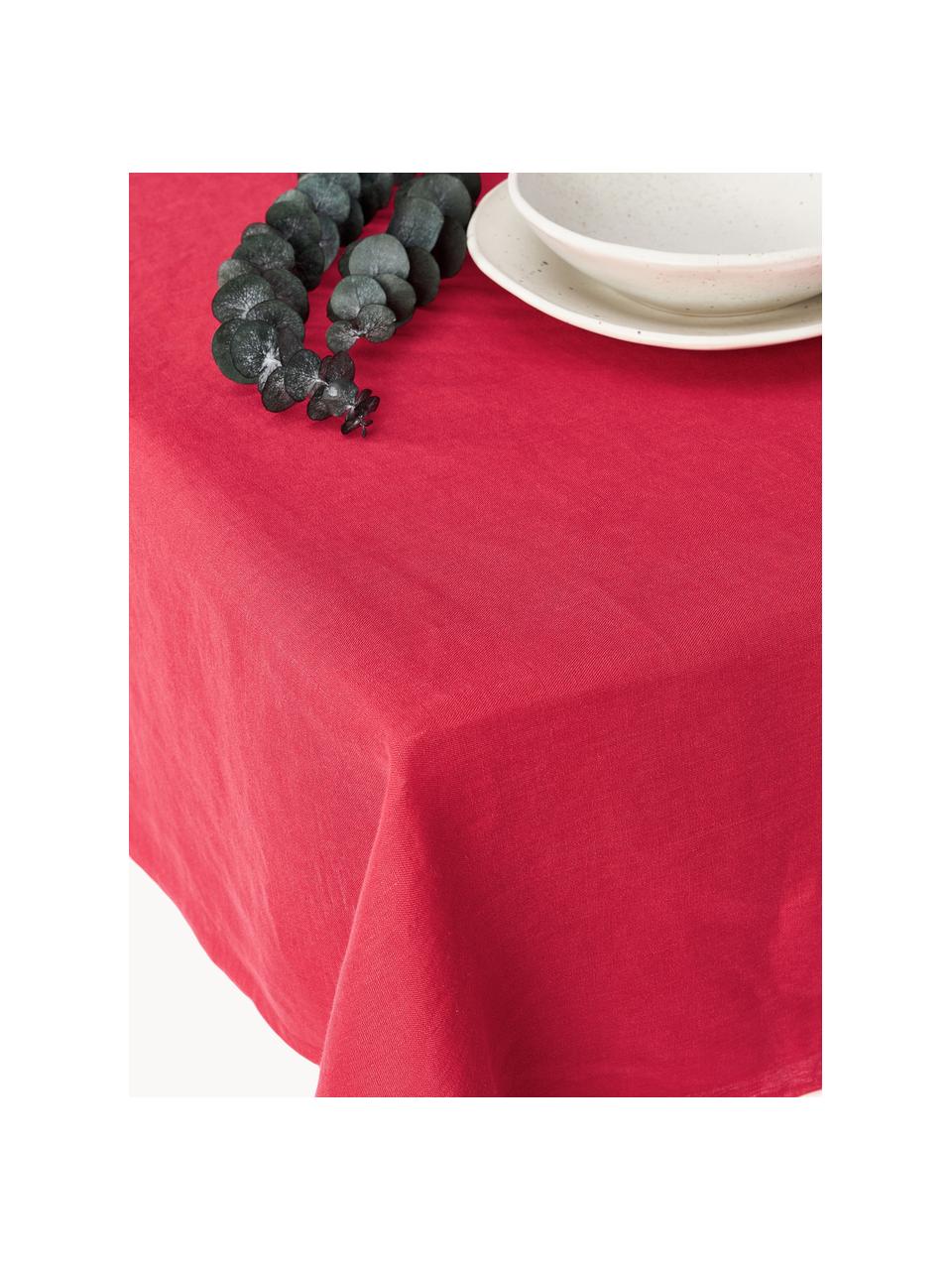 Leinen-Tischdecke Kennedy mit Umkettelung, 100 % gewaschenes Leinen

Leinen ist eine Naturfaser, welche sich durch Atmungsaktivität, Strapazierfähigkeit und Weichheit auszeichnet.

Das in diesem Produkt verwendete Material ist schadstoffgeprüft und zertifiziert nach STANDARD 100 by OEKO-TEX®, 6760CIT, CITEVE., Rot, Weiß, 6-8 Personen (B 140 x L 250 cm)