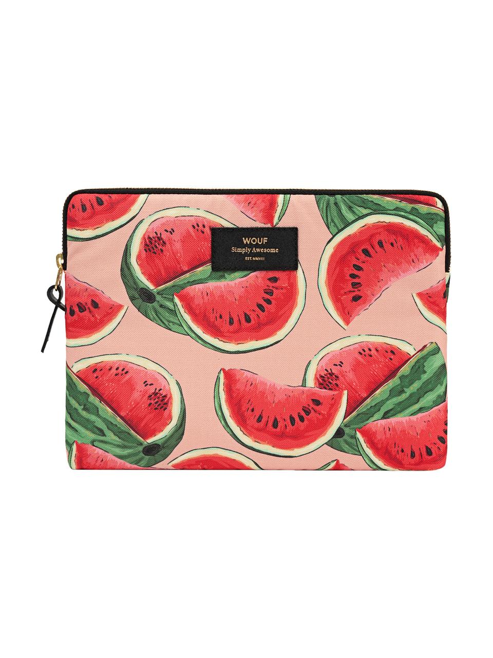 Etui na iPad Air Watermelon, Blady różowy, czerwony, S 24 x W 17 cm