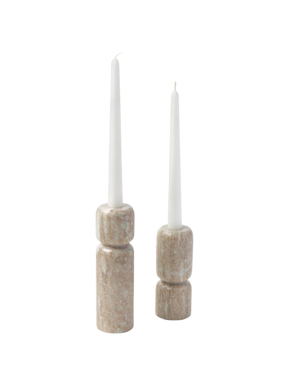 Set 2 candelabri in marmo effetto travertino Como, Marmo

Poiché il marmo è un prodotto naturale, possono verificarsi variazioni di colore e di marmorizzazione, Beige effetto travertino, Set in varie misure