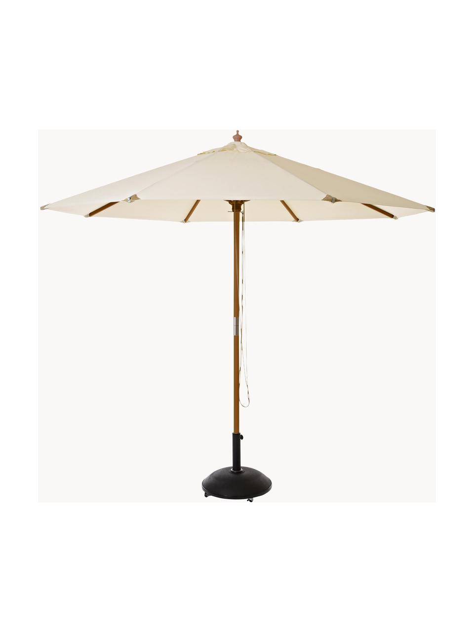 Sombrilla redonda Capri, Ø 300 cm, Beige claro, Ø 300 x Al 265 cm