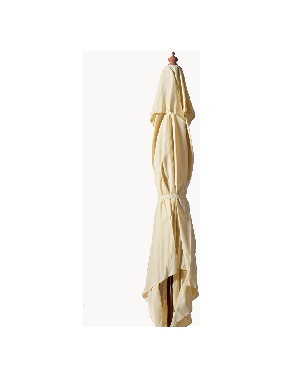 Ombrellone rotondo Capri, Ø 300 cm, Beige chiaro, Ø 300 x Alt. 265 cm