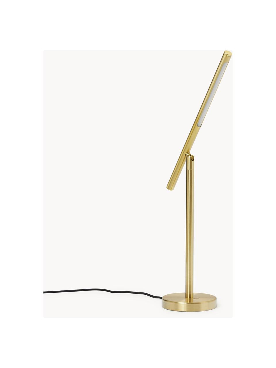 LED lampička na čtení s dotykovou funkcí Gratia, Zlatá, Š 40 cm, V 38 cm