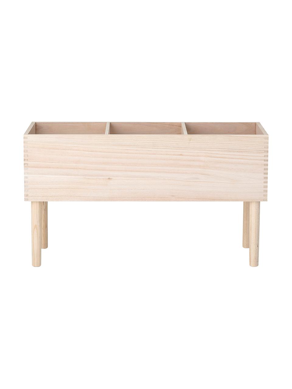 Libreria Douve, Legno di paulownia, compensato, Legno di paulownia, Larg. 91 x Alt. 50 cm