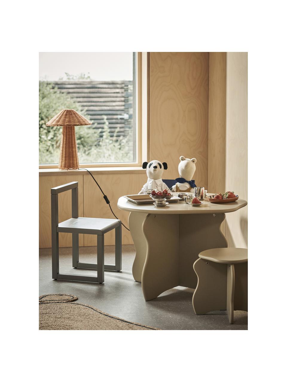 Table en bois de forme organique pour enfant Slope, MDF laqué

Ce produit est fabriqué à partir de bois certifié FSC® issu d'une exploitation durable, Beige clair, larg. 71 x prof. 70 cm