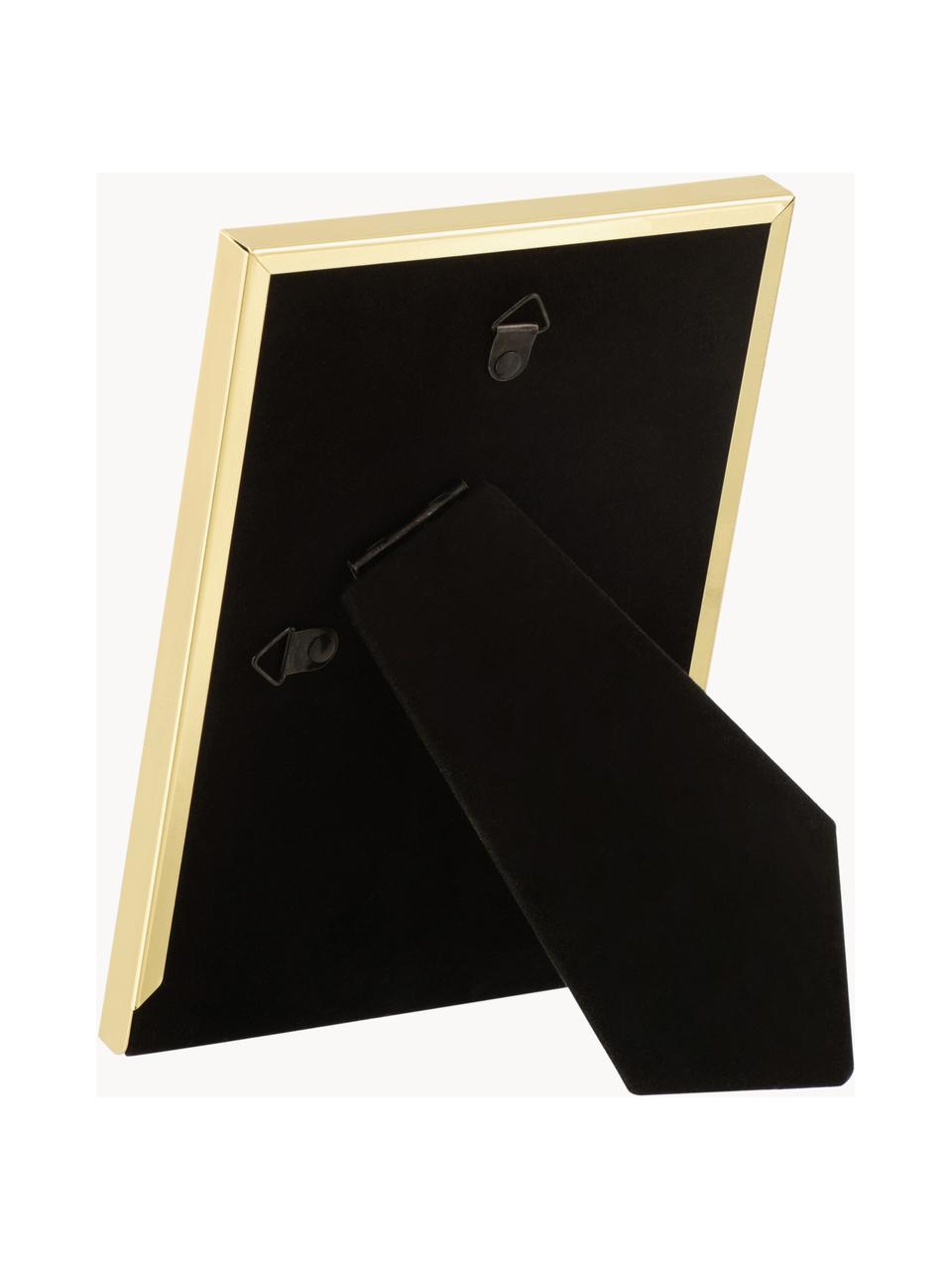 Bilderrahmen Classy, Rahmen: Metall, beschichtet, Rückseite: Mitteldichte Holzfaserpla, Goldfarben, 13 x 18 cm