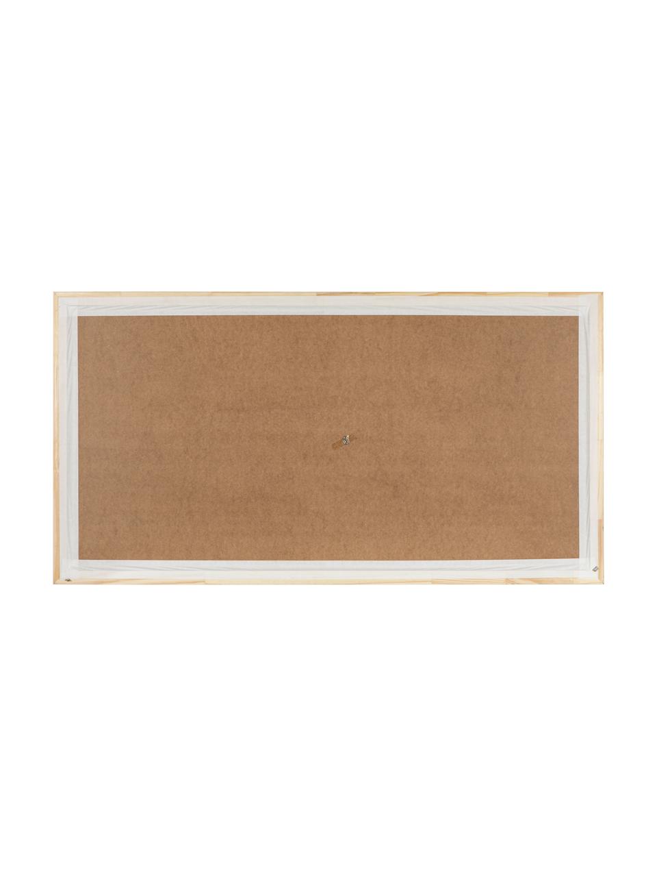 Lámina decorativa sobre papel Abstract, Papel, madera, Beige, An 145 x Al 77 cm