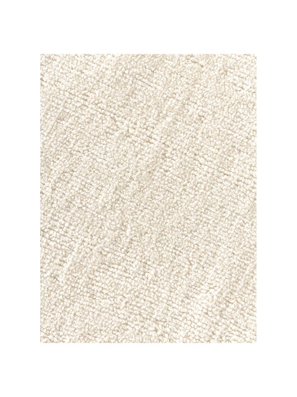 Třpytivý koberec Kari, 100 % polyester, certifikace GRS, Krémově bílá, Š 80 cm, D 150 cm (velikost XS)